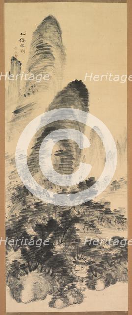 Forbidden to the Vulgar, late 1800s-early 1900s. Creator: Gyokudo Uragami (Japanese, 1745-1820).