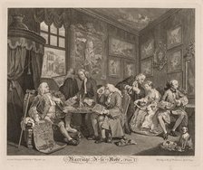 Marriage à la Mode, 1745. Creator: William Hogarth (British, 1697-1764).