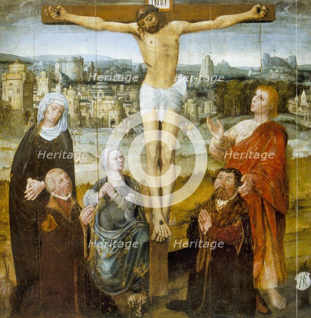 Christ's Passion, detail from the altarpiece of St Antony, 16th century. Artist: Anon