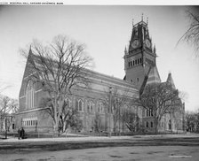 Memorial Hall, Harvard University, Mass., c1904. Creator: Unknown.