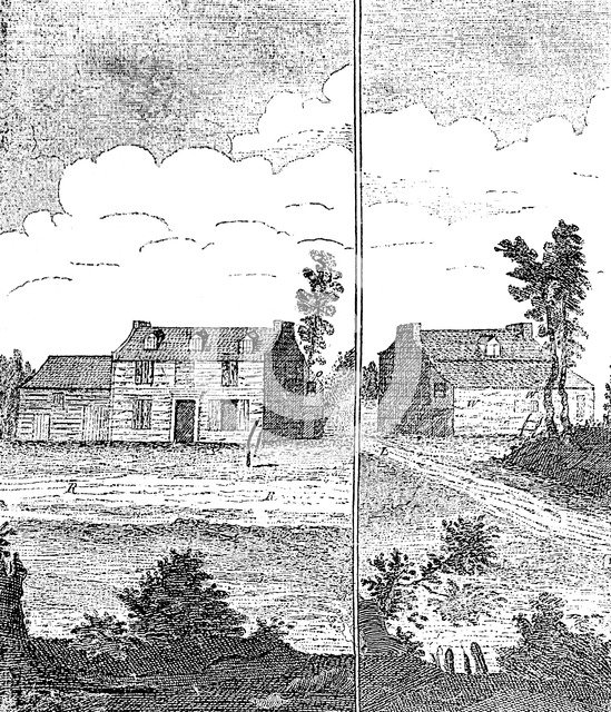 'A True Draught of Eliza Canning', 1753. Artist: Unknown