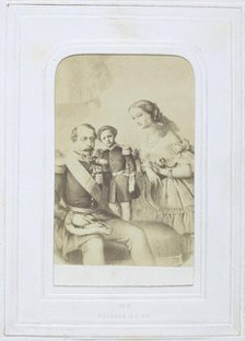 Untitled [Napoleon III and family], 1860-69. Creator: Unknown.