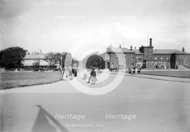 Pier Approach, Lytham St Anne's, Lancashire, 1890-1910. Artist: Unknown
