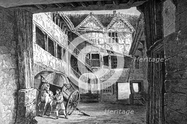 The New Inn, Gloucester, 1893. Artist: Unknown