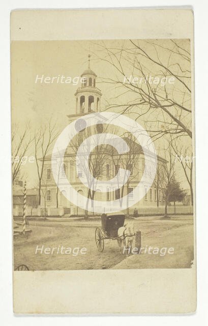 Untitled (church exterior), 1830/88. Creator: W. N. Hobbs.