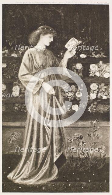 St George Series - The King's Daughter or The Princess in the Garden, c1860s, (1900). Creator: Unknown.