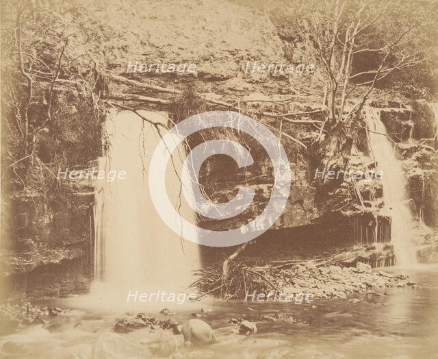 The Lower Fall, 1856. Creator: G. B. Gething.