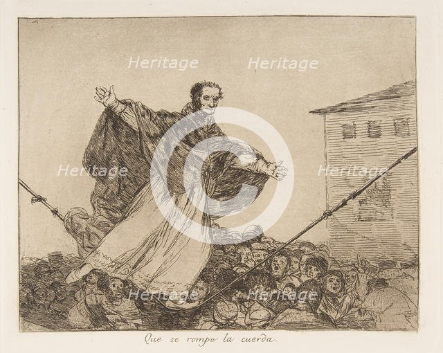Plate 77 from 'The Disasters of War' (Los Desastres de la Guerra..., after 1814-15 (published 1863). Creator: Francisco Goya.