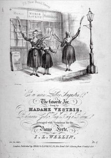 Broom sellers, London, c1825. Artist: Charles Joseph Hullmandel