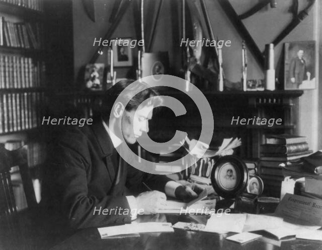 Albert Jeremiah Beveridge, 1862-1927, c1900 Feb. 28. Creator: Frances Benjamin Johnston.