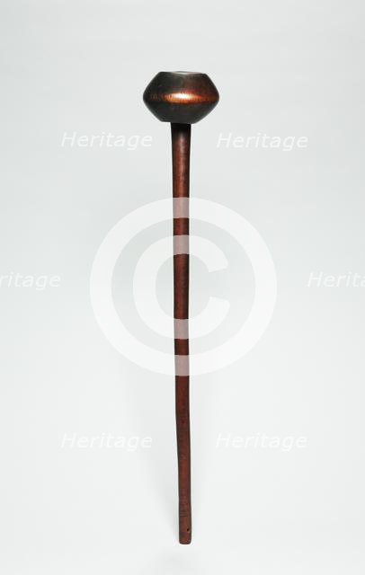 Club ("Knobkerrie"), late 1800s or early 1900s. Creator: Unknown.