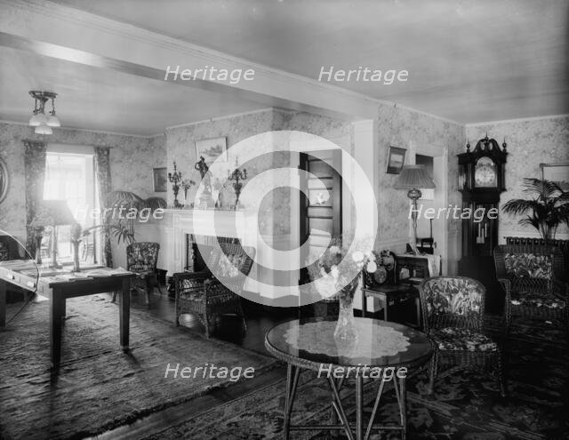Green Gables Club, reception room, Magnolia, Mass., between 1905 and 1915. Creator: Unknown.