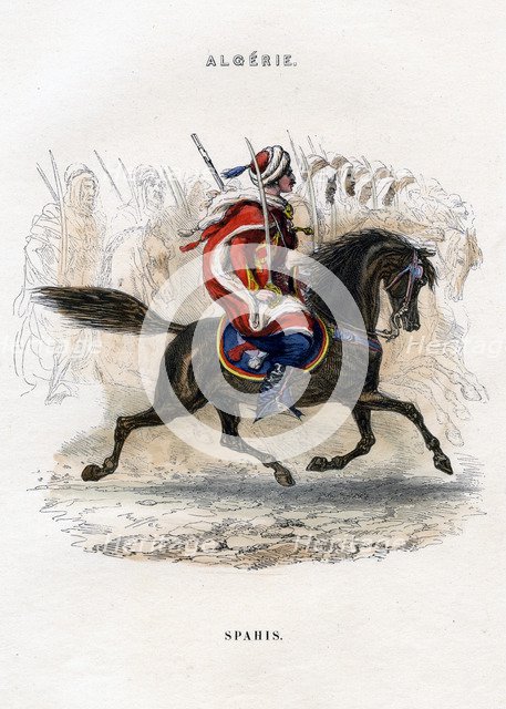 'Sipahi', 19th century. Artist: Unknown