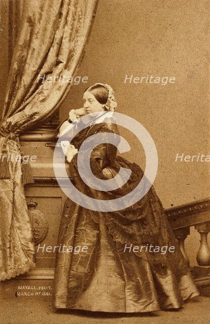 HM Queen Victoria, Empress of India, c1870s. Creator: Unknown.