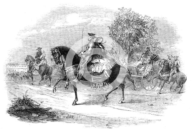 Going to the Bull Fight, 1845. Creator: Unknown.