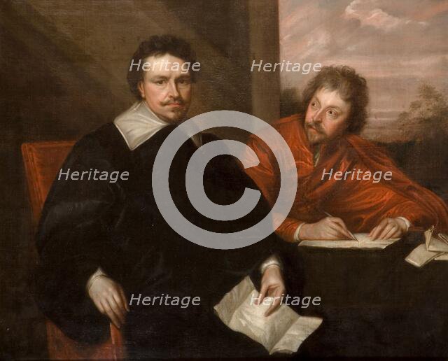 Lord Strafford And His Secretary Sir P Mainwaring, 1800.  Creator: Unknown.