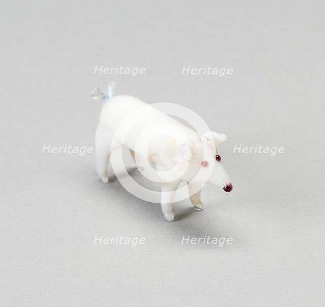 Pig, France, 18th century. Creator: Verres de Nevers.