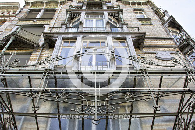 La Buca di Bacco, 63-65 Av. Louis Bertrand, Brussels, Belgium, (1906), c2014-2017. Artist: Alan John Ainsworth.