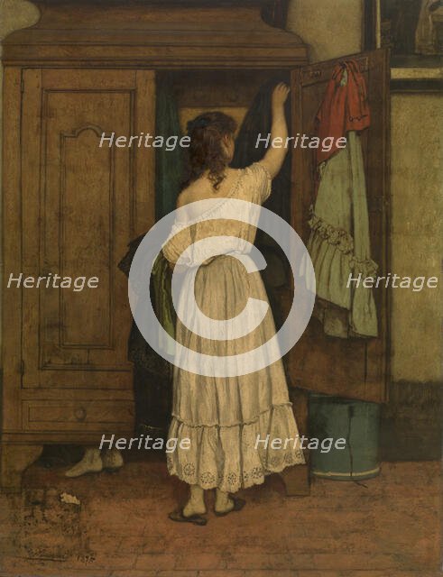 Wardrobe, 1875. Creator: Willem Linnig I.