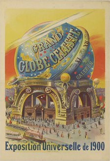 Grand Globe céleste. Exposition uni­verselle de 1900, 1900. Creator: Anonymous.