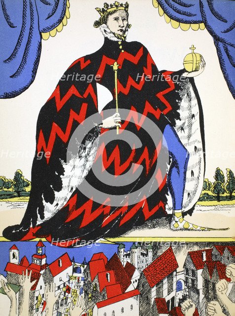 Richard II, King of England from 1377, (1932). Artist: Rosalind Thornycroft