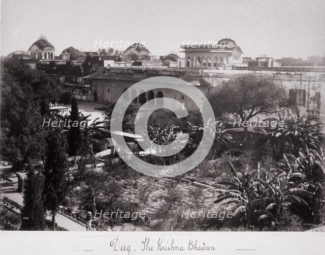 Deeg, The Krishna Bhawán, Late 1860s. Creator: Samuel Bourne.