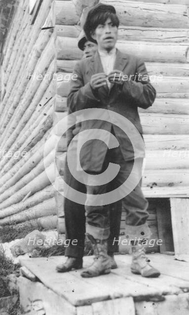 Two Eskimo men, between c1900 and 1916. Creator: Unknown.