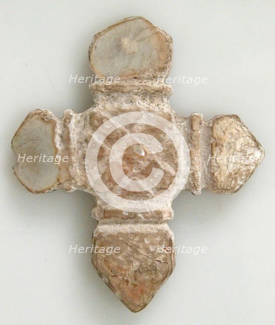 Shell Cross, Byzantine, 300-700. Creator: Unknown.