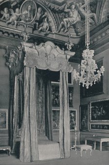 'State Bedstead made for George, Prince of Wales', 1927. Artists: Edward F Strange, Unknown.