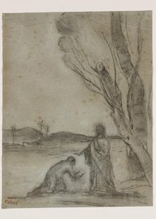 Noli Me Tangere, between 1796 and 1875. Creator: Jean-Baptiste-Camille Corot.
