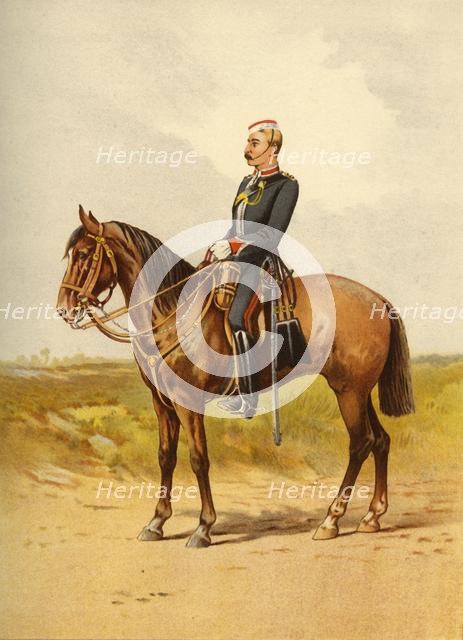 'The Queen's Own Royal Regiment - Staffordshire Yeomanry', 1890. Creator: Godfrey Douglas Giles.