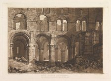 Holy Island Cathedral (Liber Studiorum, part III, plate 11), February 20, 1808. Creator: JMW Turner.