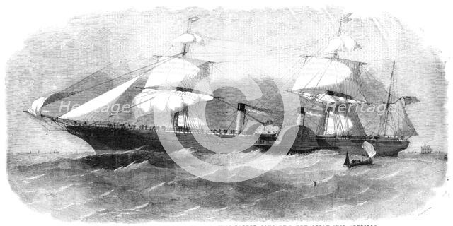 The Royal British and North American Mail-Packet Company's New Steam-Ship "Persia", 1856.  Creator: Smyth.