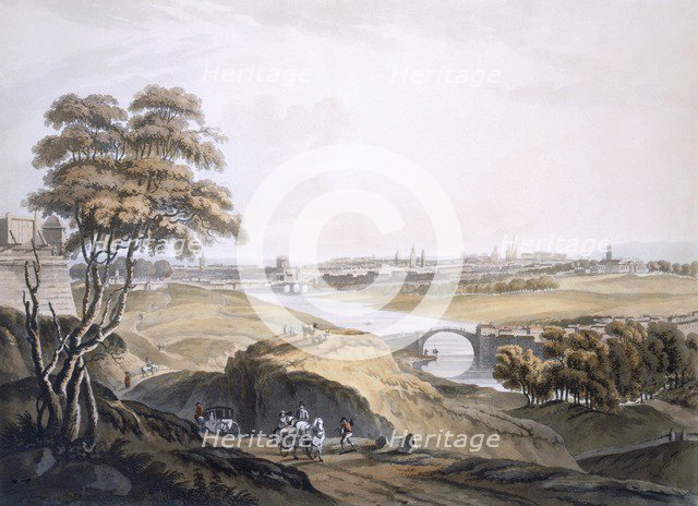 View of Dublin. Creator: "Irish school, (18th century)".