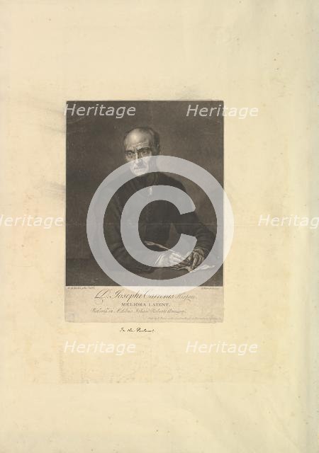 Portrait of Joseph Carreras, 1735. Creator: John Faber the Younger.