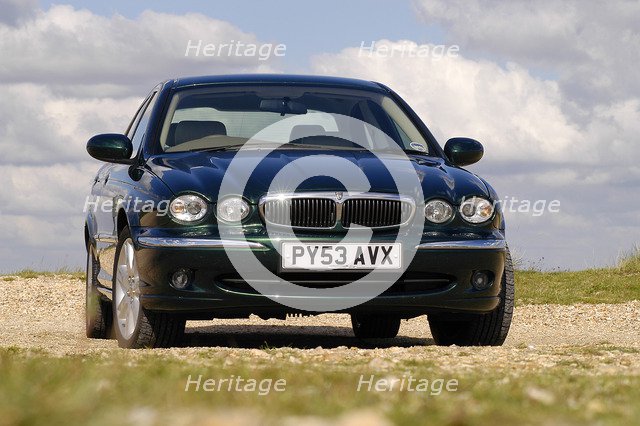 2003 Jaguar X Type 3L. Artist: Unknown.