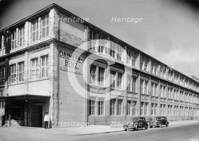 The Daimler-Benz factory, Stuttgart, Germany, c1950. Artist: Unknown