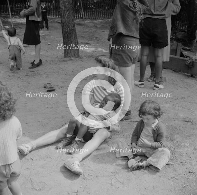 The nursery at Camp Ellen Marvin, Arden, New York, 1943. Creator: Gordon Parks.