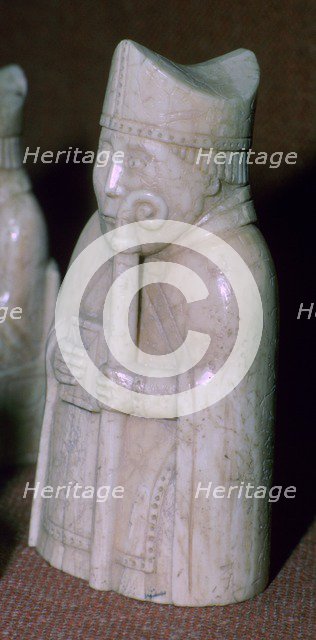 The Lewis Chessmen, (Norwegian?), c1150-c1200. Artist: Unknown