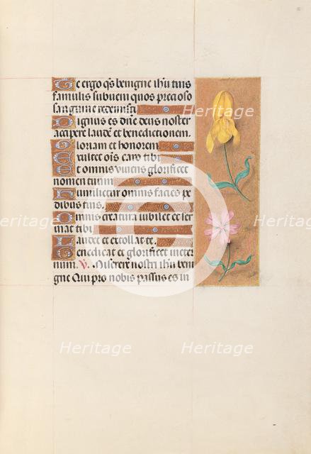 Hours of Queen Isabella the Catholic, Queen of Spain: Fol. 56r, c. 1500. Creator: Master of the First Prayerbook of Maximillian (Flemish, c. 1444-1519); Associates, and.