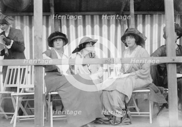 Miss E.D. Gilman, Miss E. Brinkley, Miss E. N. Ford, between c1910 and c1915. Creator: Bain News Service.