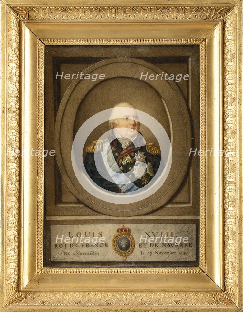 Portrait of Louis XVIII (1755-1824), 1815.