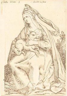 Sibylla Erythraea, 1625. Creator: Jacques Stella.