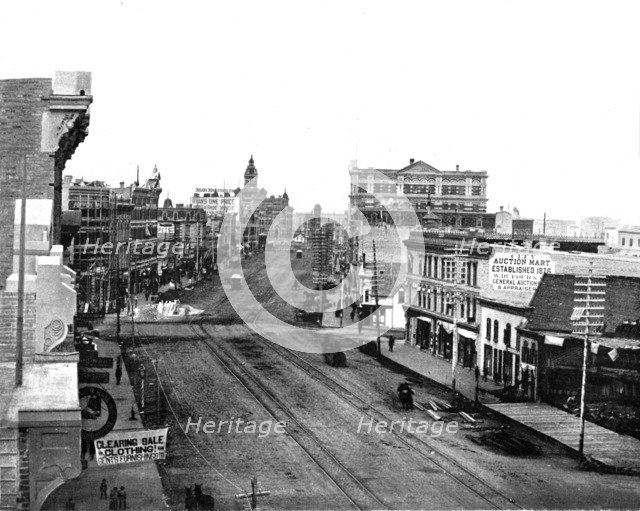 Main Street, Winnipeg, Manitoba, Canada, c1900. Creator: Unknown.