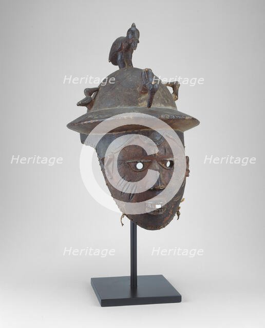 Mask for Egungun (Ere Egungun), Nigeria, Late 19th century. Creator: Unknown.