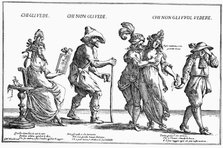 Prostitution, 17th century. Artist: Unknown