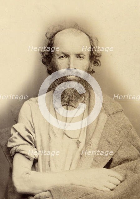 Branding on the Cheeks and Back of Forced Labor Convicts and on the Arms of a Vagrant, 1891. Creator: Aleksei Kuznetsov.