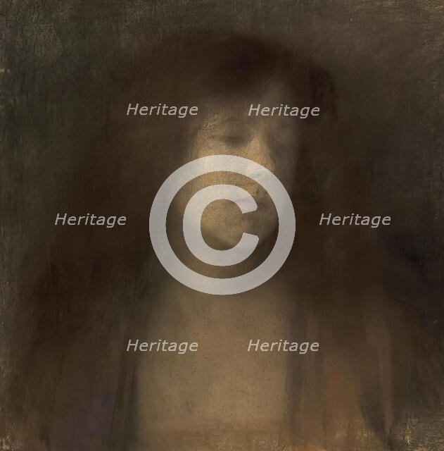 Study head, at 1905. Creator: Susanne Renate Granitsch.