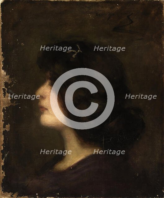 Laura at Fifteen, 1894. Creator: Alice Pike Barney.