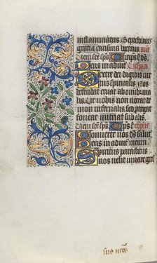 Book of Hours (Use of Rouen): fol. 101v, c. 1470. Creator: Master of the Geneva Latini (French, active Rouen, 1460-80).